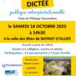 Dictée au Centre social