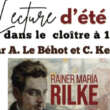 Lecture d&rsquo;été dans le Cloître 12 juillet