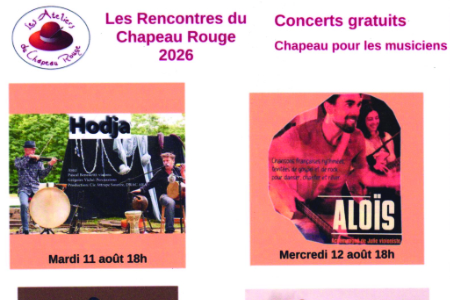 Concerts Chapeau Rouge