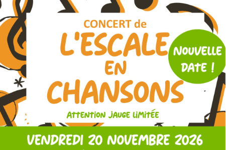 L&rsquo;Escale en chansons, le 20 novembre